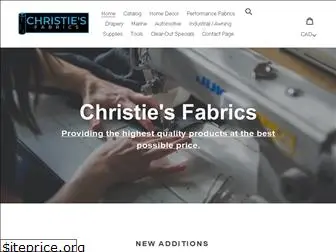 christiesfabrics.com