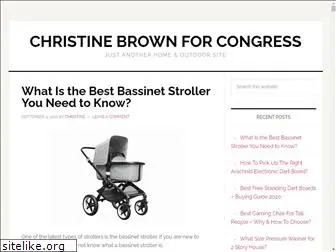 christinebrowncongress.com