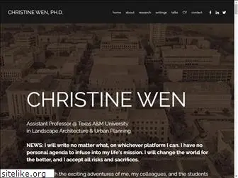 christinewen.com