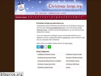 christmas-songs.org