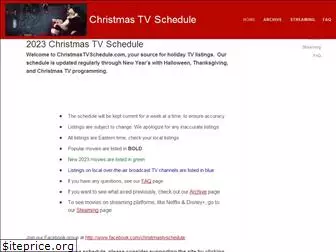 christmastvschedule.com