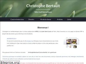 christophebertault.fr