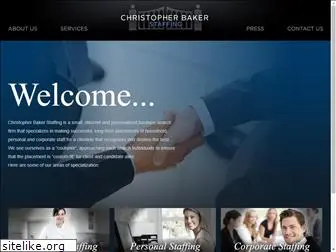 christopherbakerstaffing.com