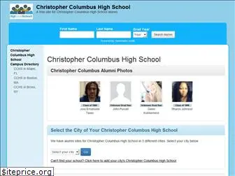 christophercolumbushighschool.org