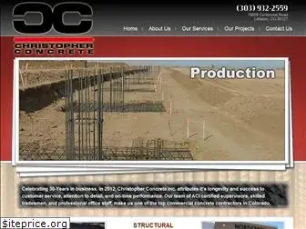 christopherconcreteinc.com