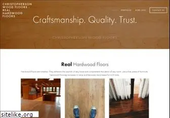 christophersonwoodfloors.com