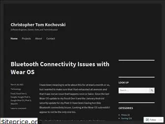 christophertomkochovski.com