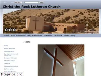 christtherocklutheran.com thumbnail