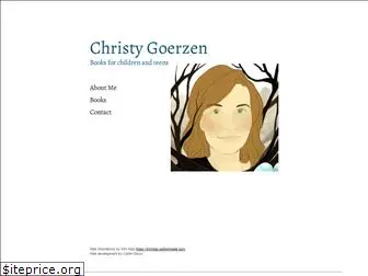 christygoerzenbooks.com