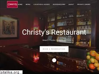 christysrestaurant.com