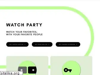 chromewatchparty.com