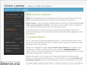 chroniclaziness.com