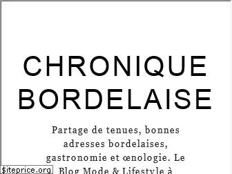 chroniquebordelaise.com