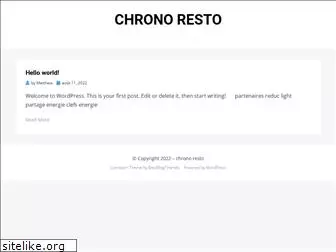 chronoresto.fr