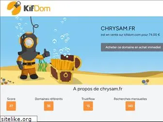 www.chrysam.fr
