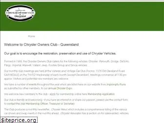chryslerownersclubqld.com