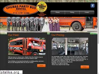 chubbspartybusrental.com