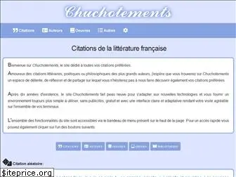 chuchotements.org