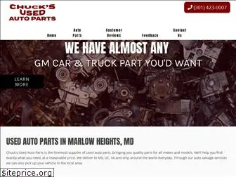 chucksautoparts.com