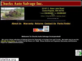 chucksautosalvageinc.com