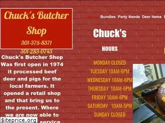 chucksbutchershop.com