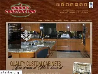 chucksconstructioncustomcabinets.com