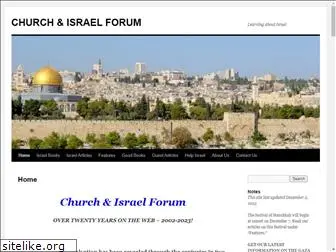 churchisraelforum.com