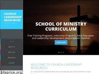 churchleadershipresources.com