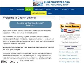 www.churchletters.net