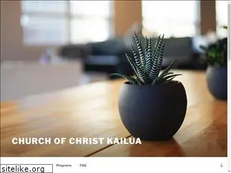 churchofchristkailua.org