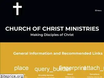 churchofchristministries.org