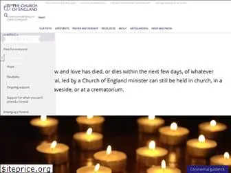 churchofenglandfunerals.org