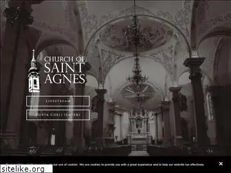 churchofsaintagnes.org