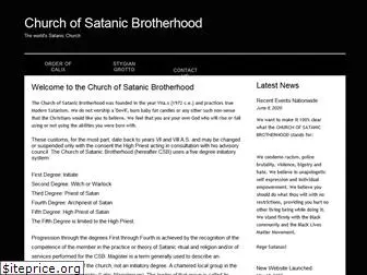 churchofsatanicbrotherhood.com