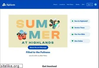 churchofthehighlands.com