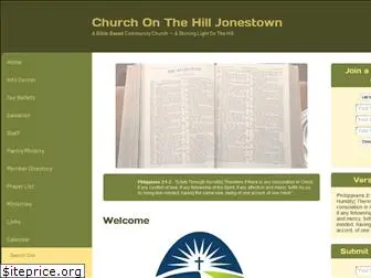 churchonthehilljonestown.com