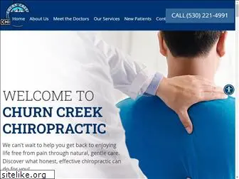 churncreekchiropractic.com