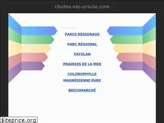 chutes-ste-ursule.com