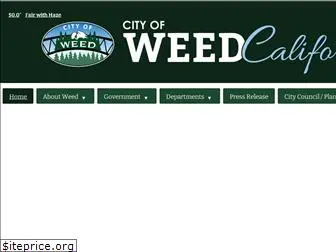 ci.weed.ca.us