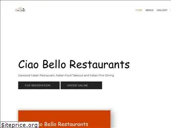 ciaobellorestaurant.com