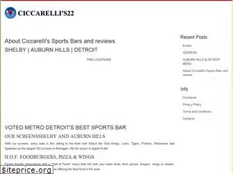 ciccarellis-22-sports-bar.com