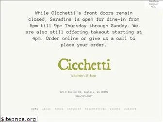 cicchettiseattle.com