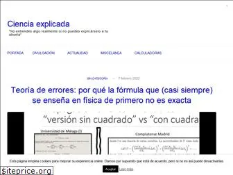 ciencia-explicada.com