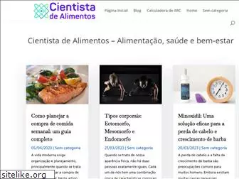cientistadealimentos.com.br