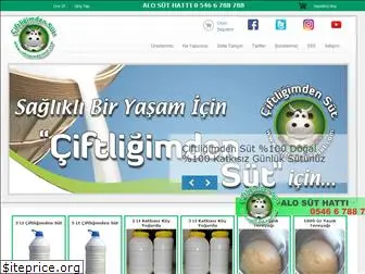 ciftligimdensut.com