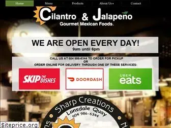 cilantroandjalapeno.com