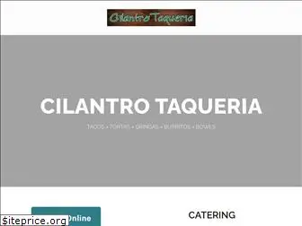 cilantrotaqueria.com