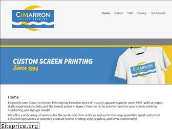 cimarronscreenprinting.com