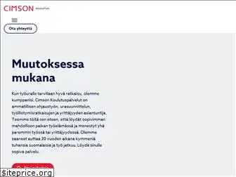 cimsonkoulutuspalvelut.fi
