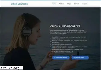 cinch audio recorder hack cinch audio recorder hack